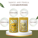 Custard Powder Combo - Vanilla & Mango - 100gm