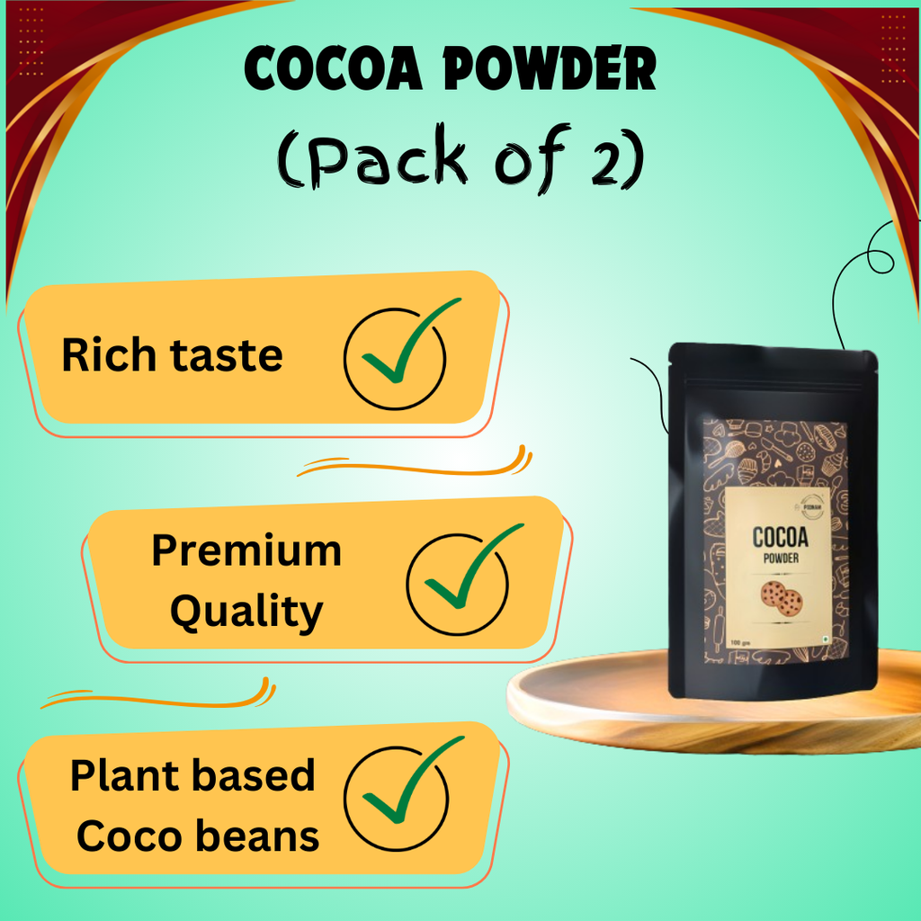 Cocoa Powder - 100 gm - Pack of 2