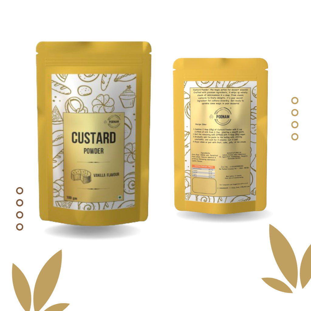 Custard Powder Combo - Pineapple & Vanilla - 100gm 