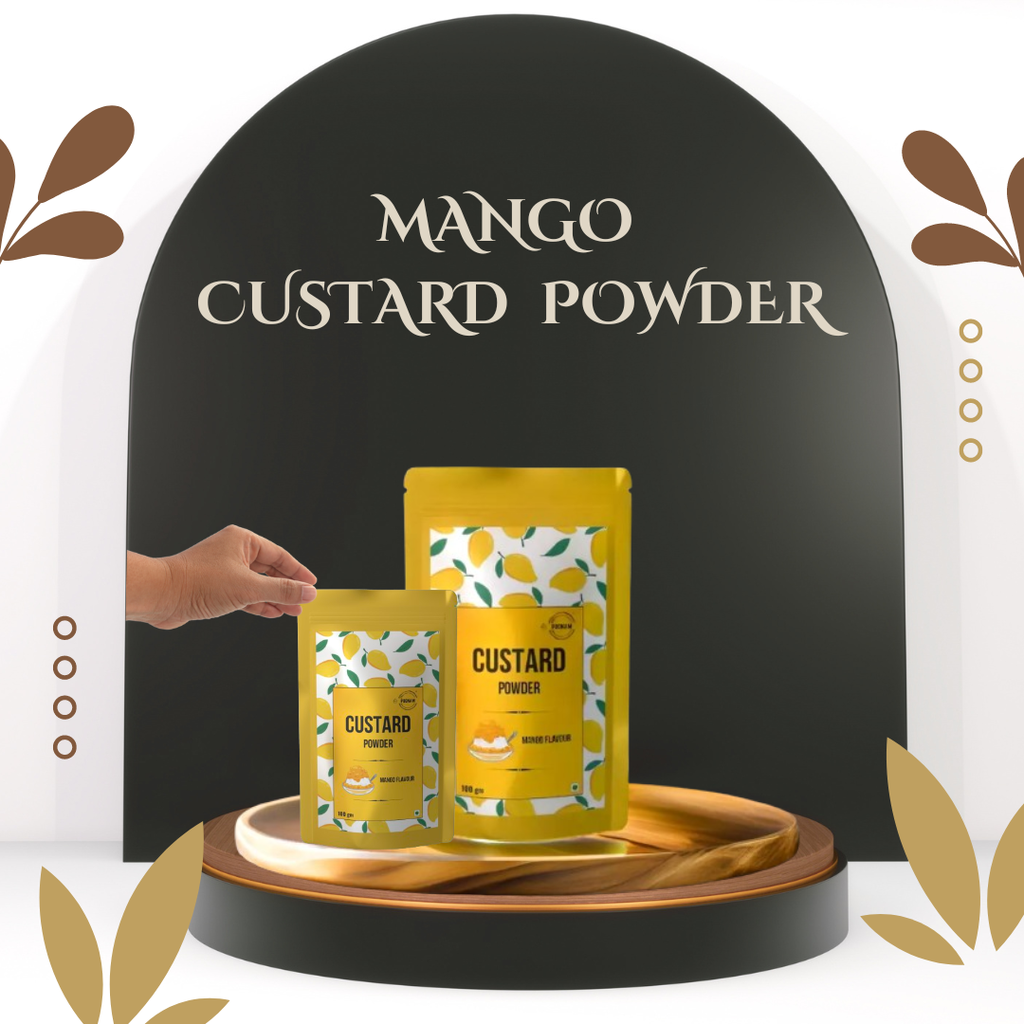 Custard Powder - Mango Flavour - 100gm - Pack of 4