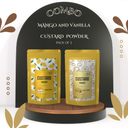 Custard Powder Combo - Vanilla & Mango - 100gm