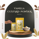 Custard Powder - Vanilla Flavour -  100 gm - Pack of 2