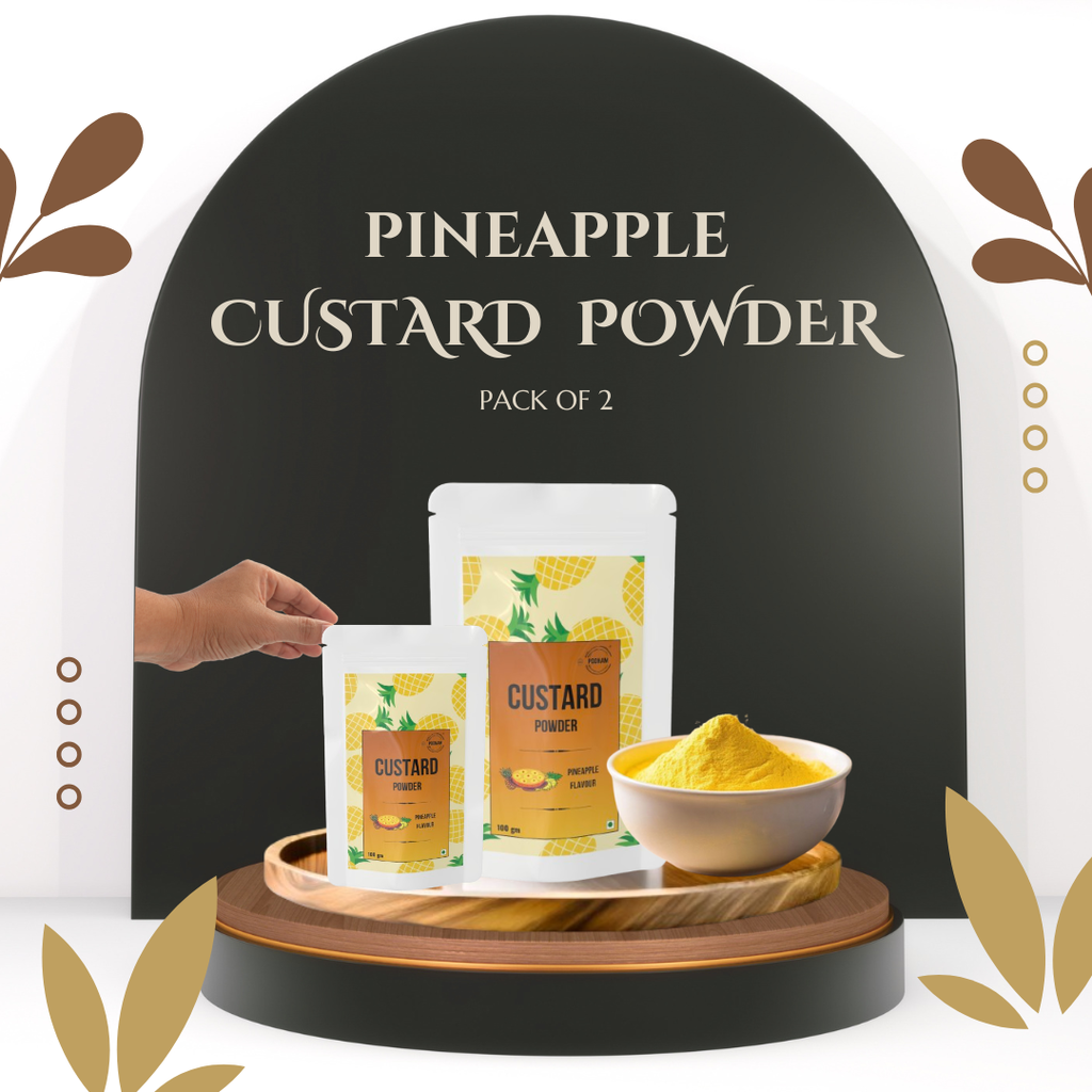 Custard Powder - Pineapple Flavour - 100gm - Pack of 2