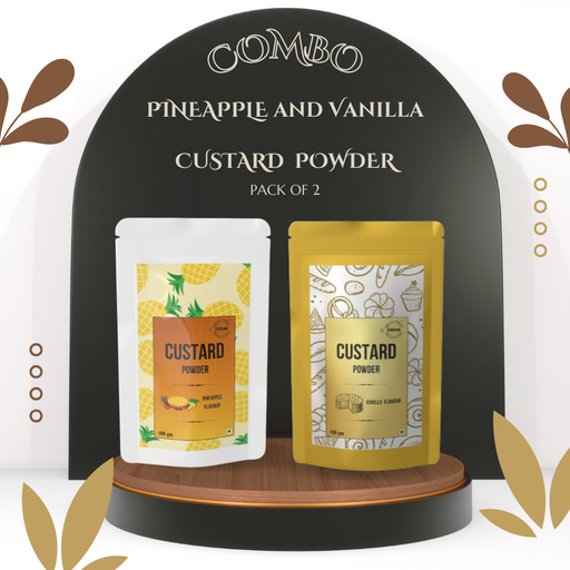 Custard Powder Combo - Pineapple & Vanilla - 100gm 