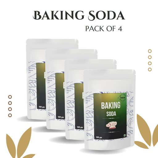 [BS00004] Baking Soda - 100gm - Pack of 4